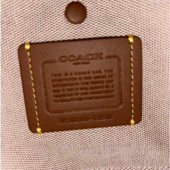 NWOT Coach Tea Rose Rogue 25 - Picture 6 of 9